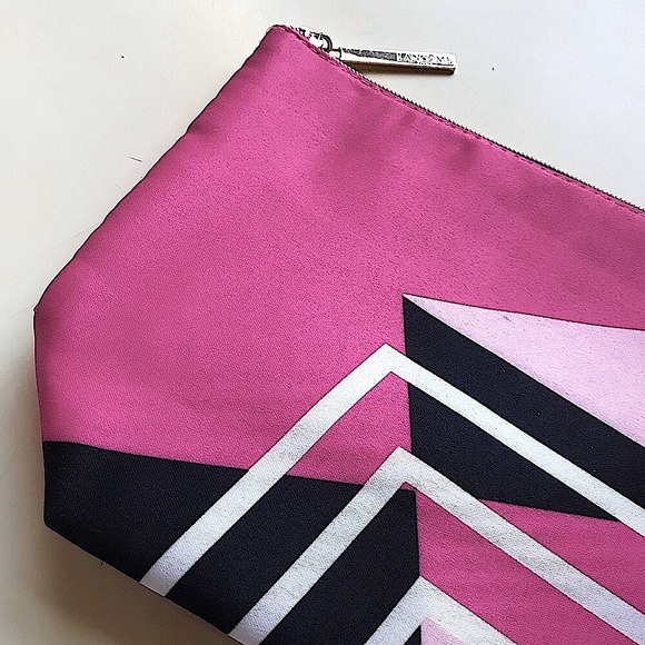 🆕LANCÔME MAKEUP BAG CHIC&SUPER-CUTE&SILKY BEAUTIFUL DESIGN&COLORING!!NWOT - Picture 4 of 12